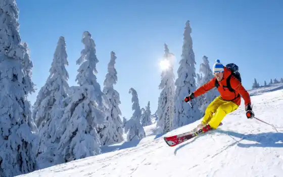 горнолыжный, сноубордист, сноуборд, система, динамичный, кто, курорт, киев, зима, горнолыжный