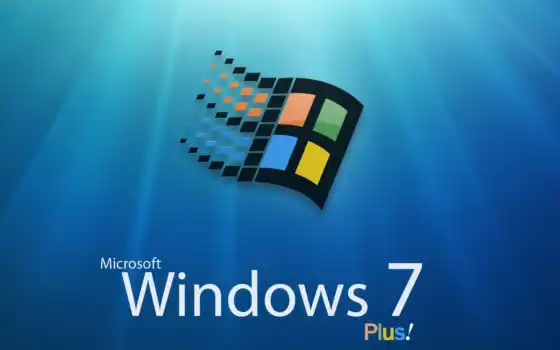окна, 7, логотип, xp-стильd