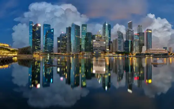 singapore, fondos, singapur, планшетный, abyss, город, desktop, 