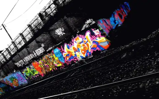 art, urban, graffiti, color, artist, black, улица, 