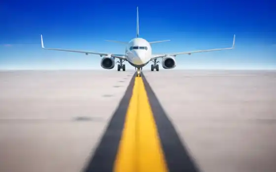 plane, дорогой, пассажирский, небо