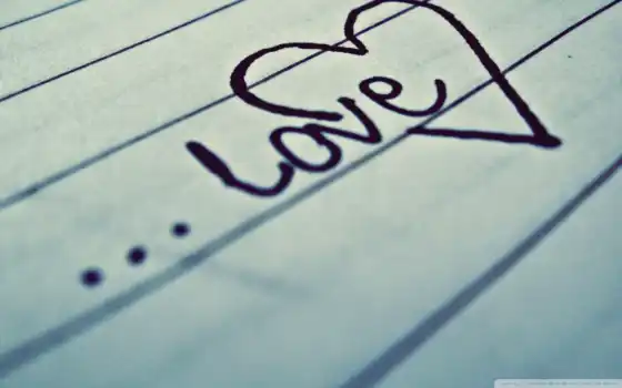 любовь, надпись, сердце, маркер