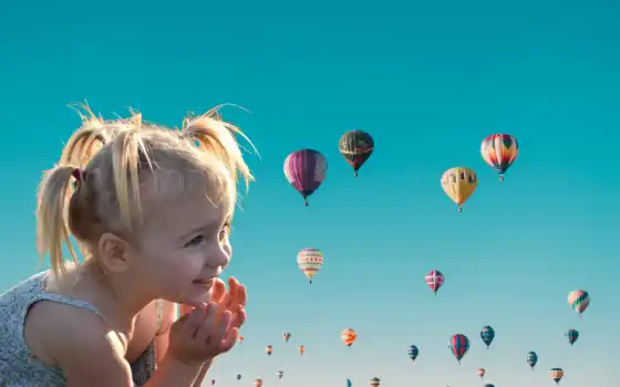 ,, воздушный шар, небо, hot air ballooning, забава, воздушный шар,, лето, отпуск, досуг, ребенок, philippine international hot air balloon fiesta, полет,  4k resolution,