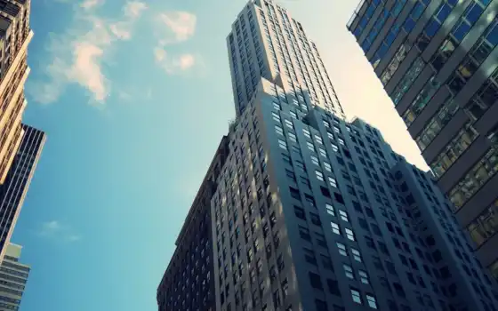 york, нью, building, небоскрёба