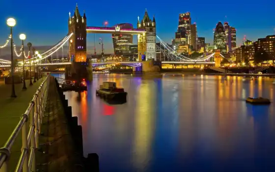 tourist, мост, ноутбук, аттракцион, london, река, башня, тауэрский