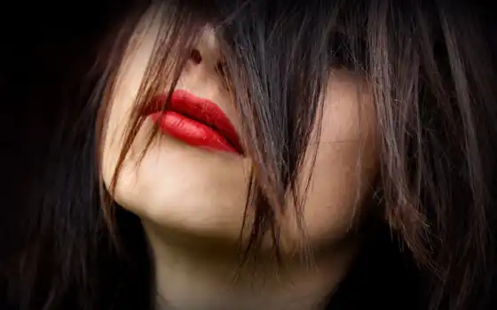 red, lip, волосы, помада, женщина, глаза, сонник, dream