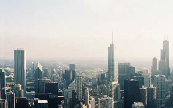 chicago, город, skyscrapers, изображение, usa, мегаполис, desktop, houses, cities, 