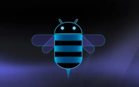 андроид, медкомб, логотип, темно-синий