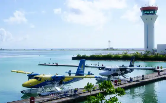 maldives, itselfлt, аттэ, аэропорт,