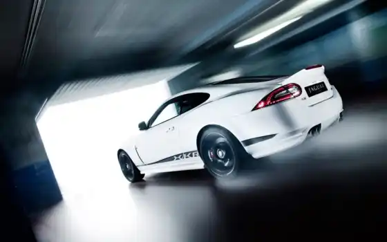 jaguar, xkr, masini, скорость, белый, черный, задний, гараж, угол, пакет, издание, движущиеся, специальные, imagini,