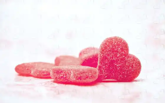 сахар, мармелад, сердечки, сердце, сладкое, конфеты, makro, 