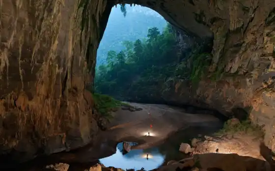 пещеры, пещеры, обл., pinterest, vietnam, мир, лед, больше, мир,