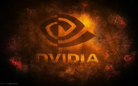 nvidia, логотип,