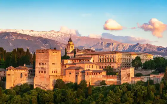alhambra, hotel, дворец, гранада, expedia