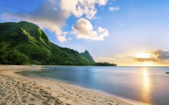 kauai, hawaii, класс, отдых, вы, остров, день,