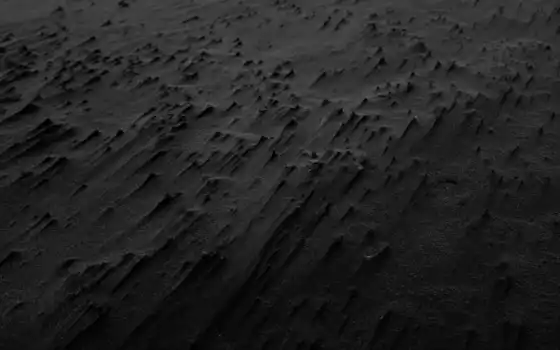 black, песок, пляж, текстура