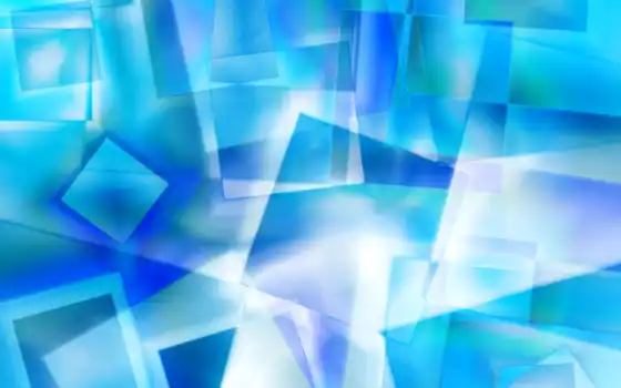 квадраты, абстрактные, ледяные, фантазии, кристалл,