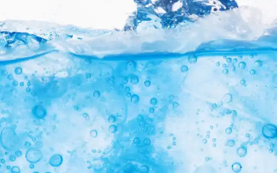 вода, форма, синяя