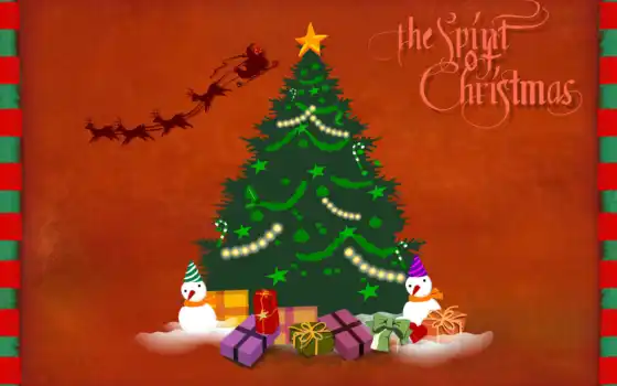рождество, год, новый, красный, желание, открытки, бесплатно, дерево, рабочий стол, доля,