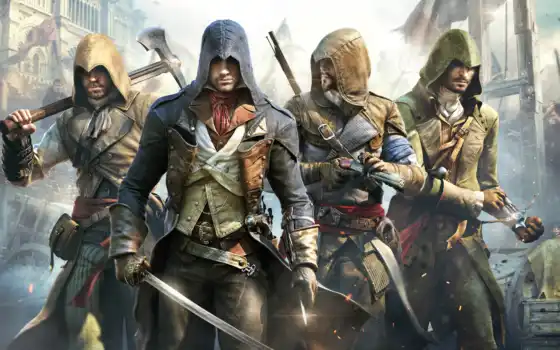 creed, assassin, unity, game, xbox, assassins