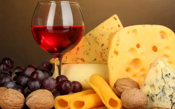 сыр, вино, орех, вкус, вин, фото