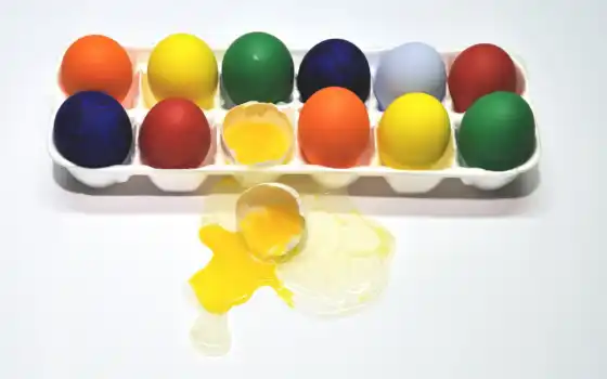 яйцо, краска