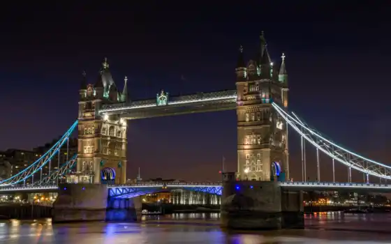 мост, башня, ночь, london, город, free, pixabay, skyline, photos, 