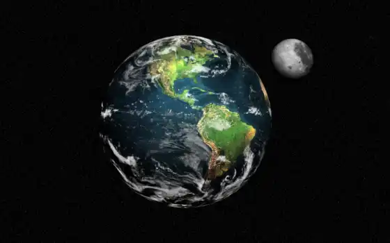 земля, планета, космос, луна, русский,
