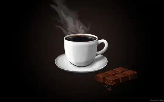 кофе, чашка, шоколад