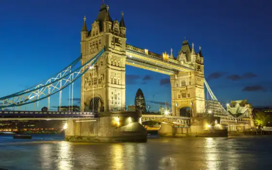 мост, города, башня, великобритании, направления, туры, london, фотообои, 