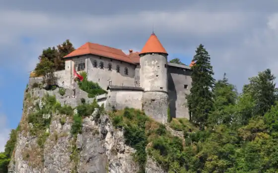 castle, fortress, european, nepristupnyi