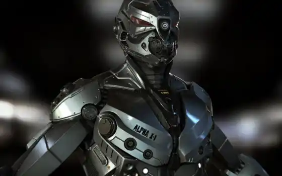 cyborg, прохладный, робот, футуристический, научно-технический, киборги,