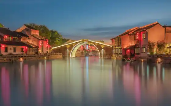 мост, qing, china