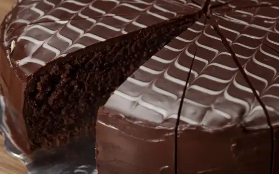 торт, шоколад