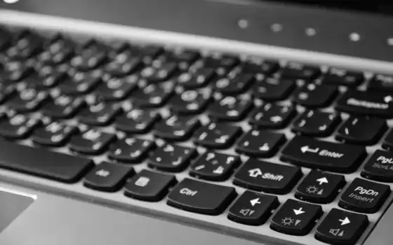 клавиатуры, черные, ноутбук, touchpad
