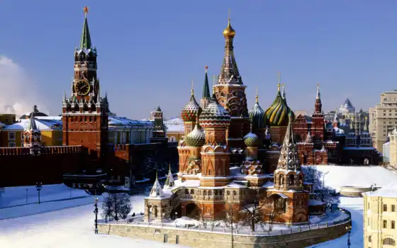 красная, площадь, москва, москве, кремль, блаженного, храм, москвы, василия, 