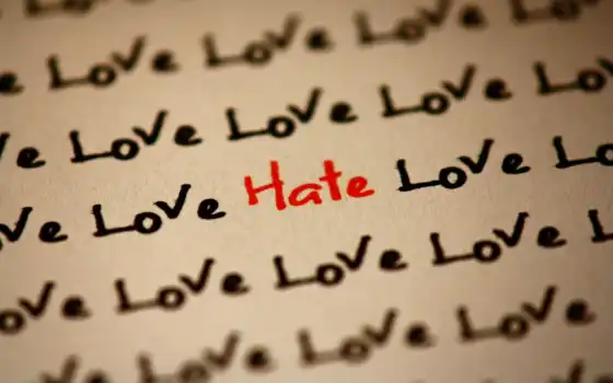 любовь, ненависть, слова, ты, надписи, шоколад,