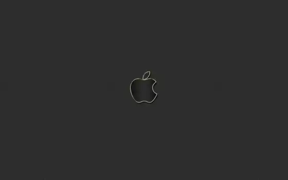 apple, logo, grey