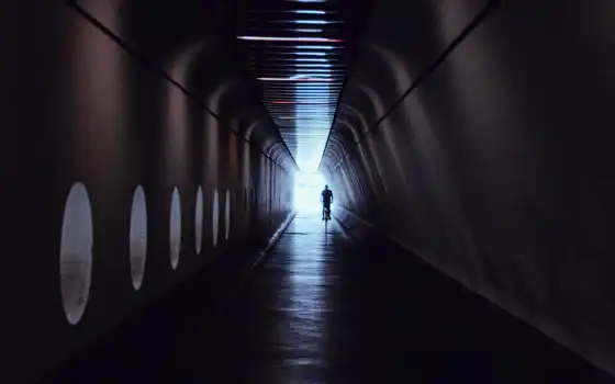 туннель, свет