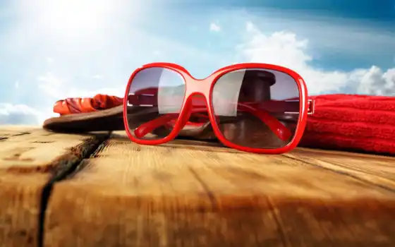 солнцезащитные очки, лето