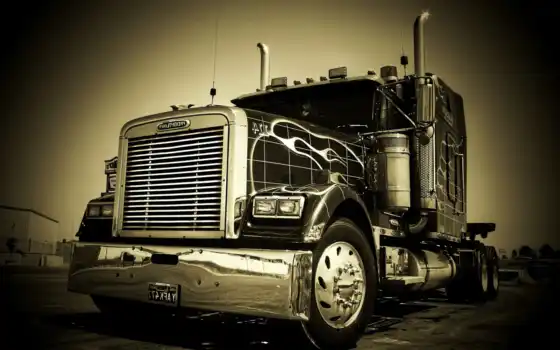 грузовые лайнеры, грузовики, грузовики, автомобили, фальсифицированные заводы, кубка, грузовик,