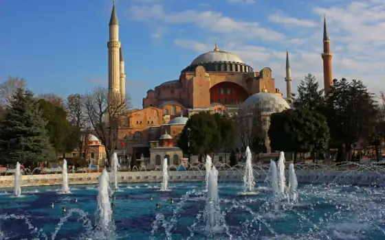 sophia, hagia, turkey, museum, софия, istanbul, город, mosque