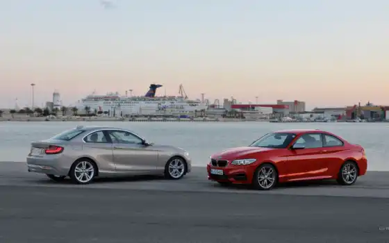 , 2, автомобили, парки, забор, тело, вода