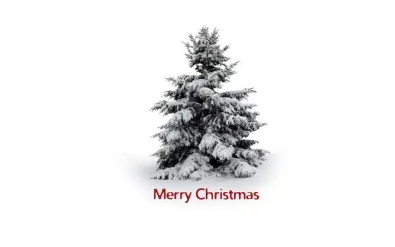 christmas, елка, зима, снег, desktop, simple, шпалери, ялинка, новогодние, сніг, мінімалізм, 