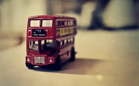 автобус, игрушка, авто, узкое, макри, классическое