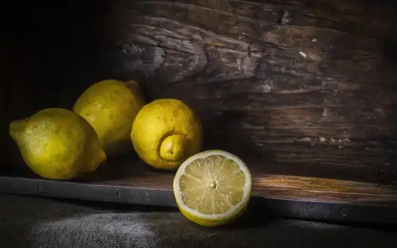 запонок, плод, лимон