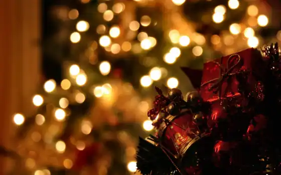 праздник, рождество, год, новый, огни, вечер, елка, волшебство, настроение, игрушки, гирлянды, хочу, картинка, украшения, украше, 