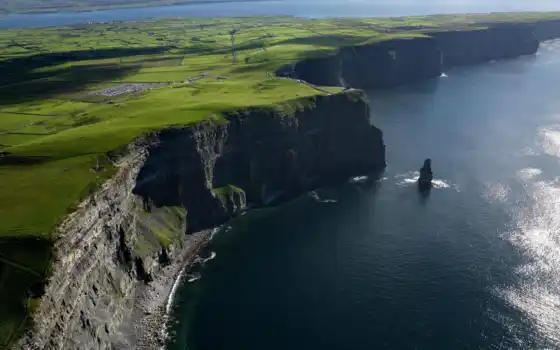 скалы, ирландия, достопримечательности, скалы, удивительные, есть, широкий экран,
