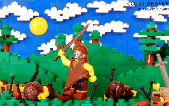 braveheart, minifigure