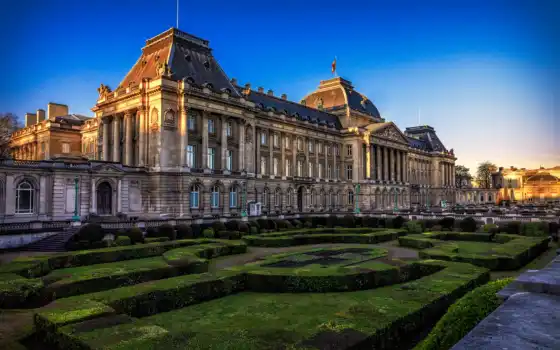 брюссель, дворец, royal, бельгия